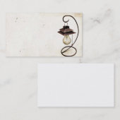 ヴィンテージのSteampunkランプの名刺 名刺 (正面/裏面)