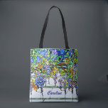 ヴィンテージのTiffanyのステンドグラスの藤の花柄の芸術 トートバッグ<br><div class="desc">ヴィンテージのTiffanyのステンドグラスの藤のあなたの個人専有化のための花のトートのCrossbodyのバッグ。 受け手の名前か文字とのそれを個人化しか、またはフォント、文字のサイズ、テキストカラー、置く文字を変えることができるそして多く行くためにまたはお好みであれば文字をクリック、デザイン・ツールに削除するために"カスタマイズそれを"ボタン。</div>