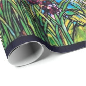 ヴィンテージのTiffanyのステンドグラス窓 ラッピングペーパー (ロールコーナー)