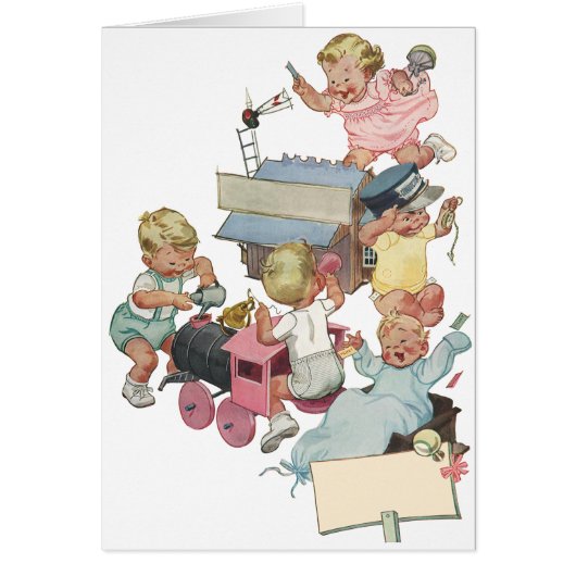 ヴィンテージのwトイ遊トレイン (正面)