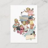 ヴィンテージのwトイ遊トレイン 名刺 (裏面)