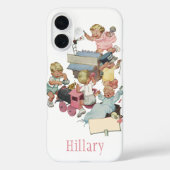 ヴィンテージのwトイ遊トレイン Case-Mate iPhoneケース (裏面)