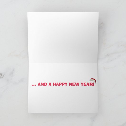 ヴィンテージのWainのクリスマスのサンタ猫の聖歌隊の芸術 シーズンカード (内部)