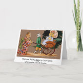 ヴィンテージのWain日本のな猫カード カード (裏面)