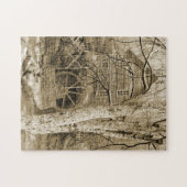 ヴィンテージのWaterwheel ジグソーパズル (横)