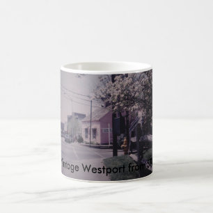ヴィンテージのWestportのマグ-驚くべき書店 コーヒーマグカップ