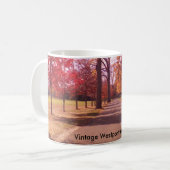 ヴィンテージのWestportのマグ- Longshore コーヒーマグカップ (正面左)