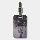 ヴィンテージのWestportの荷物のラベル驚くべき書店 ラゲッジタグ (正面縦)