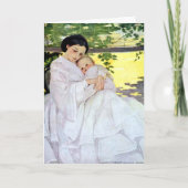 ヴィンテージのWillcoxの母及びベビーの母の日 カード (正面)