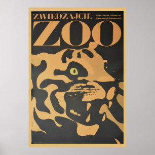ヴィンテージのzwiedzajcieの動物園ポスター ポスター