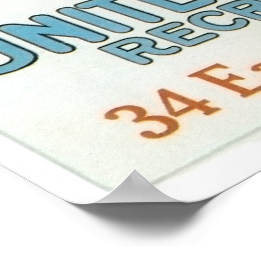 ヴィンテージはぁ僕が男のポスターだったら ポスター (角)