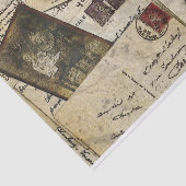 ヴィンテージはがきの切り離し 薄葉紙 (詳細)