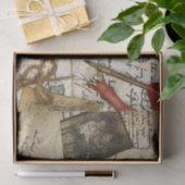 ヴィンテージはがきの切り離し 薄葉紙 (ギフト)