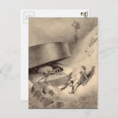 ヴィンテージはがきの戦争 ポストカード (正面/裏面)