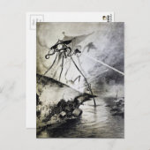 ヴィンテージはがきの戦争 ポストカード (正面/裏面)