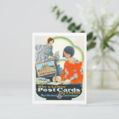 ヴィンテージはがきの方が好い ポストカード (スタンド正面)