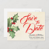 ヴィンテージはがきをホリー保存 ポストカード (正面/裏面)