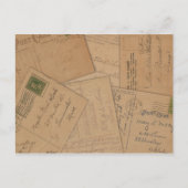 ヴィンテージはがきコラージュ ポストカード (正面)