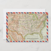 ヴィンテージはがきシャワーバイメールベビーシャワー 招待状 (裏面)