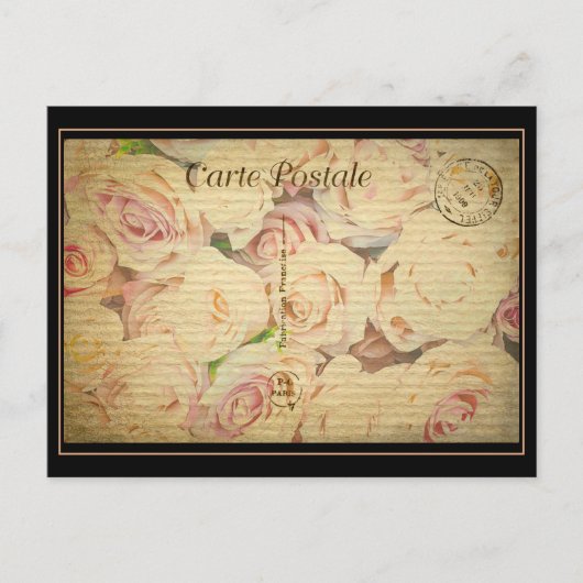 ヴィンテージはがきバレンタインデー ポストカード (正面)