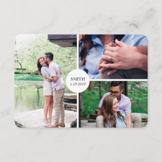 ヴィンテージはがき日付を保存 招待状