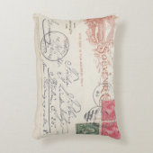 ****ヴィンテージはがき枕**** アクセントクッション (正面(垂直))