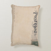 ****ヴィンテージはがき枕**** アクセントクッション (裏面(縦))