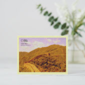 ヴィンテージはがき素晴らしウォール中国 ポストカード (スタンド正面)