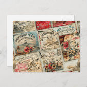 ヴィンテージはがき絵葉書 ポストカード (正面/裏面)