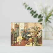 ヴィンテージはがき美しいイラストレーション ポストカード (スタンド正面)