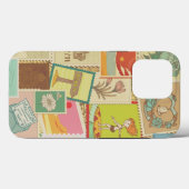 ヴィンテージはがき電話ケース Case-Mate iPhoneケース (裏面 (横))