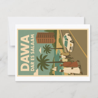 ヴィンテージはがき食べ – アフリカ ポストカード