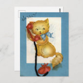 ヴィンテージはがき ポストカード (正面/裏面)