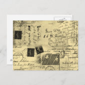 ヴィンテージはがき ポストカード (正面/裏面)