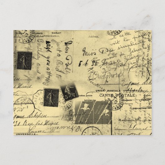 ヴィンテージはがき ポストカード (正面)