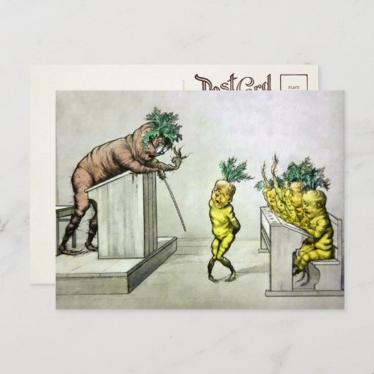 ヴィンテージはがき ポストカード (正面/裏面)