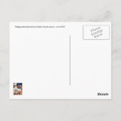 ヴィンテージはがき：レストラン&フードケータリング ポストカード (裏面)