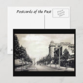 ヴィンテージはがき – 市場通り、ヨハネスブルグ ポストカード (正面/裏面)