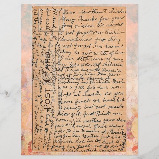 ヴィンテージはがき(旧書) (正面)