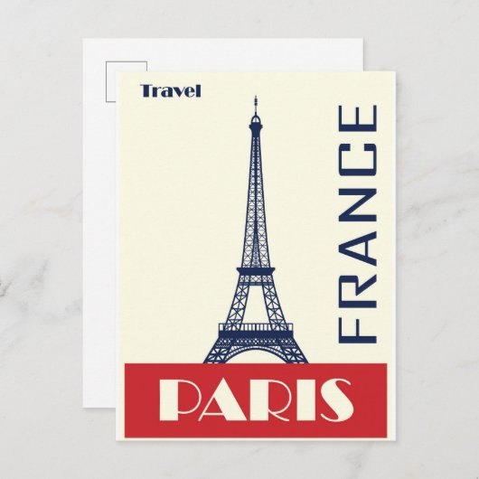 ヴィンテージはがき 案内ポストカード (正面/裏面)