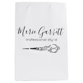 ヴィンテージはさみサロン ミディアムペーパーバッグ