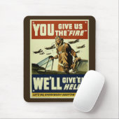 ヴィンテージはそれらに地獄のマウスパッドを与えます マウスパッド (マウス)