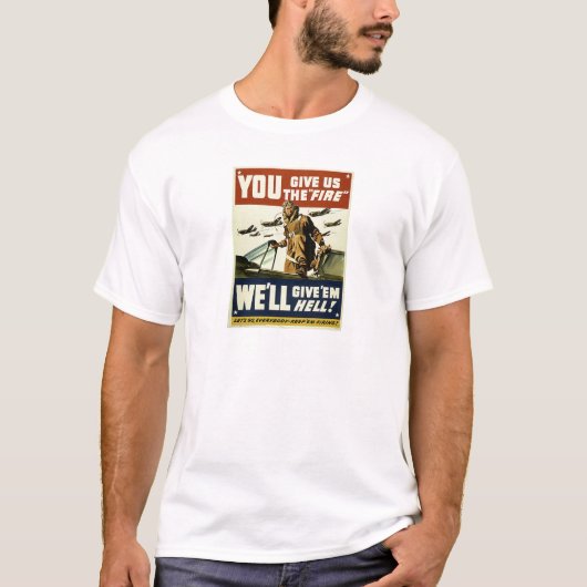ヴィンテージはそれらに地獄のワイシャツを与えます Tシャツ (正面)