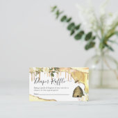 ヴィンテージはちみつビーおむつラッフル エンクロージャーカード (スタンド正面)