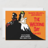 ヴィンテージはっきりしたの怪獣 招待状 (正面)