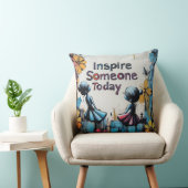 ヴィンテージはっきりした開花、明るい夢 クッション (椅子)