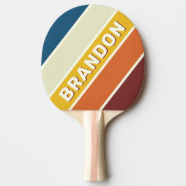 ヴィンテージはっきりした5ストライプの名 卓球ラケット