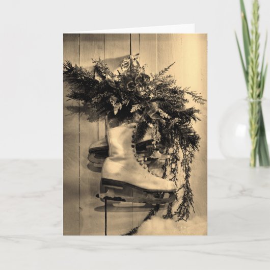 ヴィンテージはアイススケートします シーズンカード (正面)