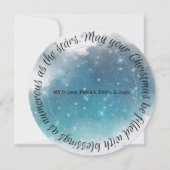 ヴィンテージはエンジェルモダンスターズクリスマスカードに出会う (裏面)