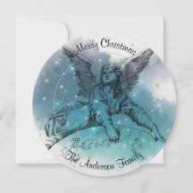 ヴィンテージはエンジェルモダンスターズクリスマスカードに出会う